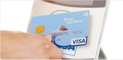 Бесконтактные карты Visa PayWave уже в Украине