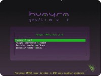 Загрузка Huayra Linux